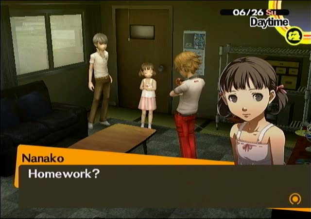 persona 4 golden help nanako homework